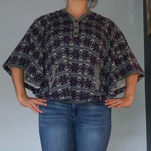 Poncho top from Forever 21